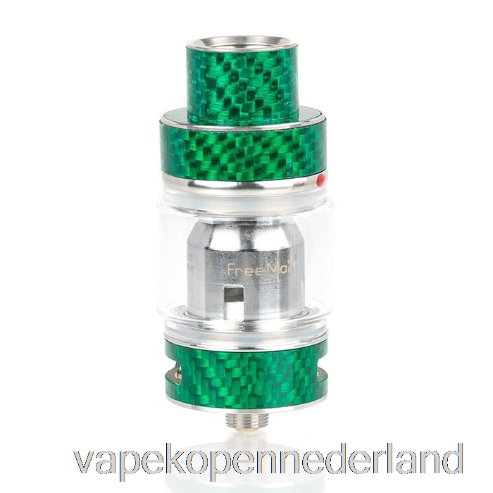Elektronische Sigaret Vape Freemax Mesh Pro Sub-ohm Tank Koolstofvezel Groen